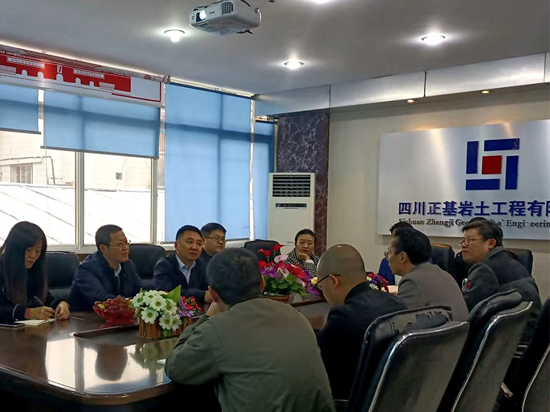 遂甯市(shì)船山區蔣偉副書記一(yī)行(xíng)莅臨我公司 開展調研工作